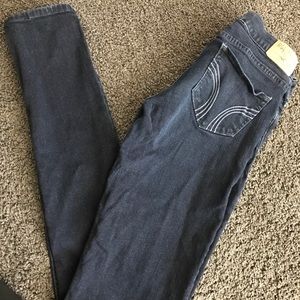 Dark blue hollister jeans